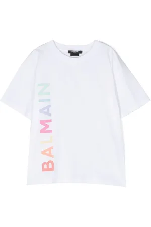 Balmain Playera con logo estampado