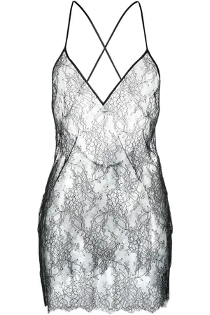 MAISON CLOSE Camisón Rendes-Vou con encaje floral