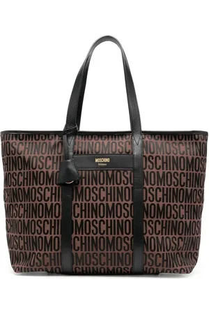 Moschino Tote con logo estampado