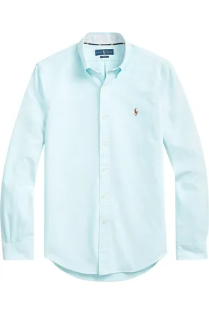 Ralph Lauren Camisa oxford con logo bordado
