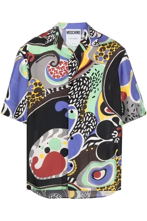 Moschino Camisa con estampado gráfico