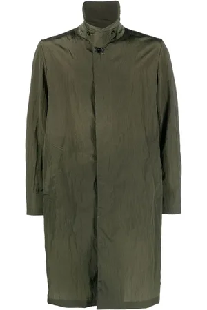 MACKINTOSH Abrigo con botones y cuello de pico