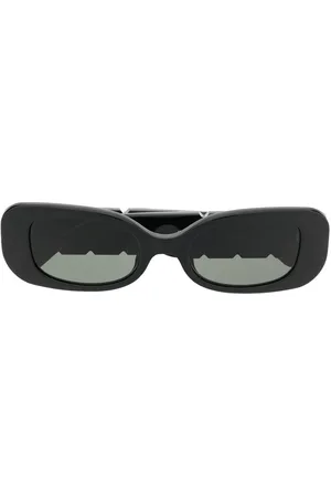 Linda Farrow Lentes de sol con detalles de cristal