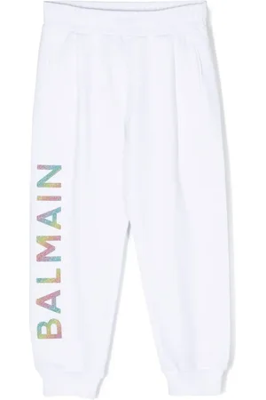Balmain Pants elásticos con logo estampado