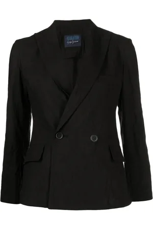 YOHJI YAMAMOTO Chamarra con solapas de pico