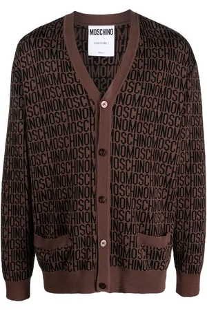 Moschino Cárdigan tejido con logo