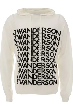 J.W.Anderson Hoodie con logo en intarsia