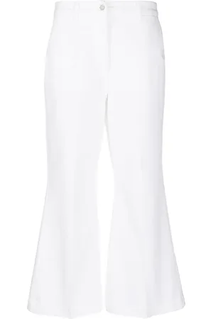 Fabiana Filippi Jeans acampanados con tiro alto
