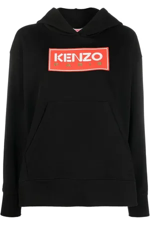 Kenzo Hoodie con logo estampado