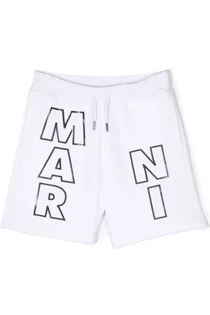 Marni Shorts deportivos con logo estampado
