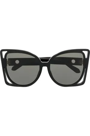 Linda Farrow Lentes de sol con armazón cat eye