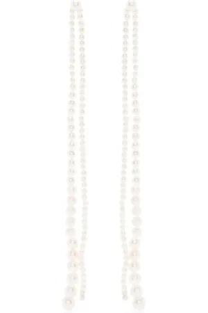 SOPHIE BILLE BRAHE Aretes Promenade de Perles en oro amarillo de 14kt