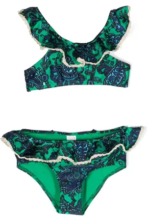 ZIMMERMANN Bikini Tiggy con estampado de cachemira
