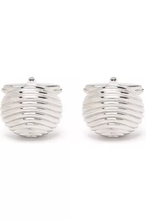 Lanvin Mancuernillas con diseño dentado