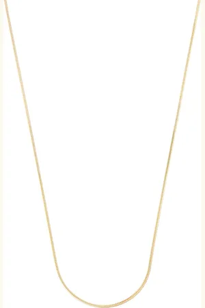 LOREN STEWART Collar de cadena en oro amarillo de 10kt