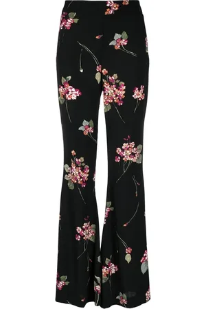 Twin-Set Pantalones anchos con estampado floral