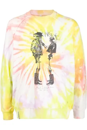 Stain Shade Sudadera con estampado tie-dye de x Hiroshi Fujiwara