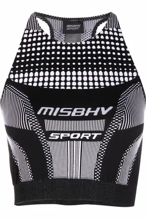 MISBHV Top con logo estampado