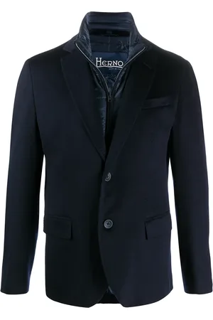 HERNO Blazer con panel interior capitonado