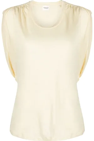 Marant Etoile Playera con detalle fruncido
