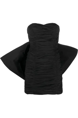 ROTATE Vestido corto con detalle de moño