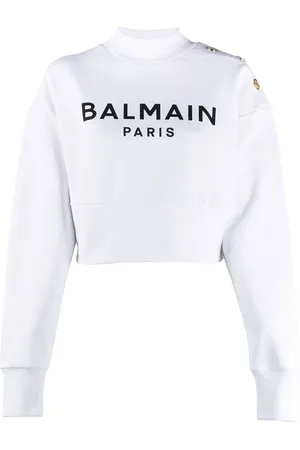 Balmain Sudadera con logo estampado
