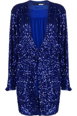 ROTATE Vestido bordado con lentejuelas