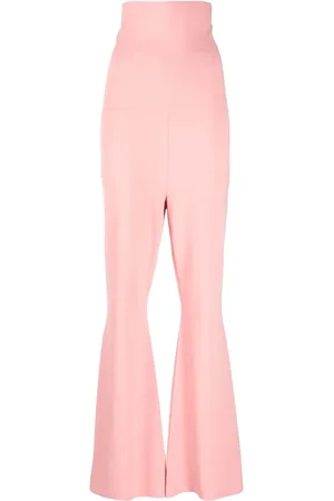 Stella McCartney Pantalones acampanados con tiro alto