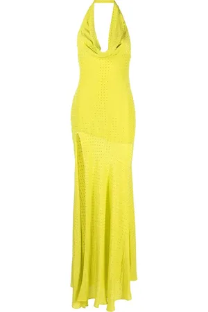 De La Vali Vestido de fiesta con cuello halter