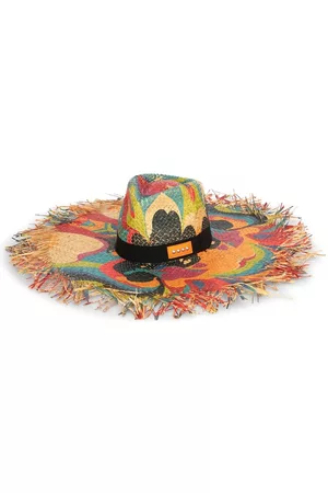 Etro Mujer Sombreros - Sombrero de verano con estampado gráfico