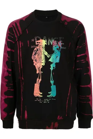 Stain Shade Sudadera con motivo de esqueleto de x Hiroshi Fujiwara