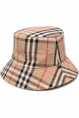 Burberry Gorro de pescador con estampado Vintage Check