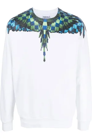 MARCELO BURLON Sudadera Chess Wings