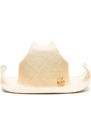 Ruslan Baginskiy Sombrero estilo cowboy con apliques