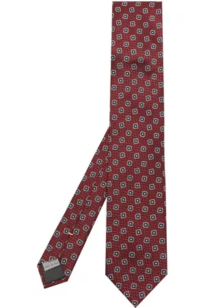 CANALI Hombre Corbatas - Corbata de seda con motivo en jacquard
