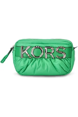 Michael Kors Bolsa crossbody con placa del logo