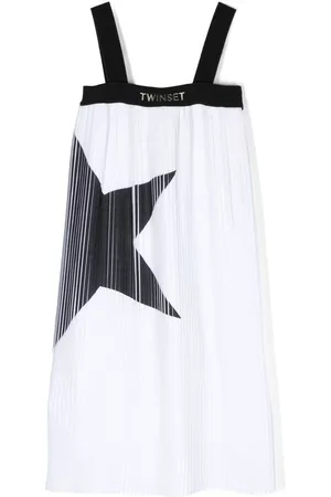 Twin-Set Vestido con estrellas estampadas