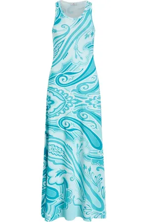 Etro Vestido con estampado gráfico