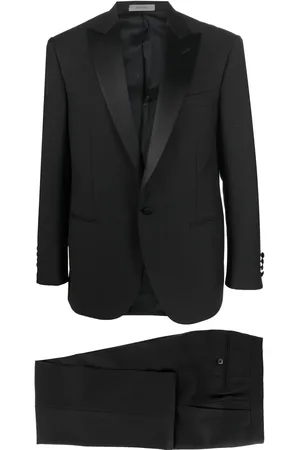corneliani Traje con botones y solpa de pico
