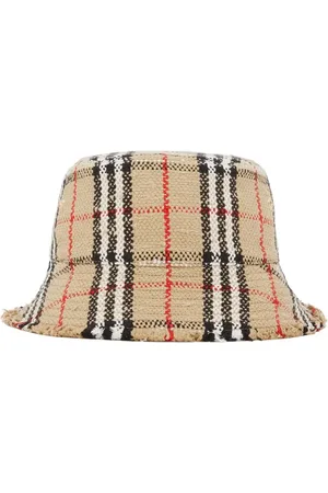 Burberry Gorro de pescador con motivo Vintage Check