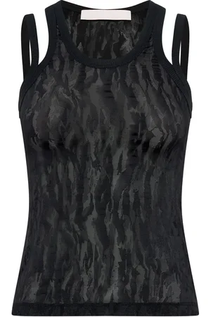 DION LEE Chaleco con estampado militar