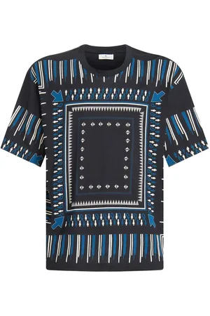 Etro Playera con estampado abstracto