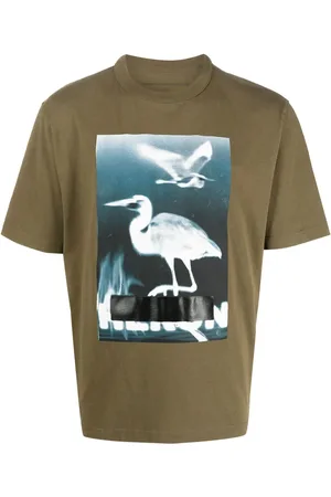 Heron Preston Playera con estampado gráfico