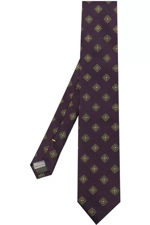 CANALI Hombre Corbatas - Corbata de seda con motivo geométrico