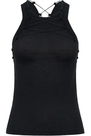 DION LEE Camiseta con cuello alto