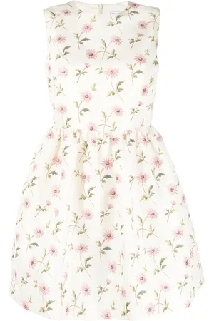 VALENTINO GARAVANI Vestido con estampado floral 2000