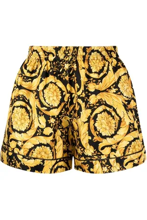 VERSACE Shorts de pijama con estampado Barocco