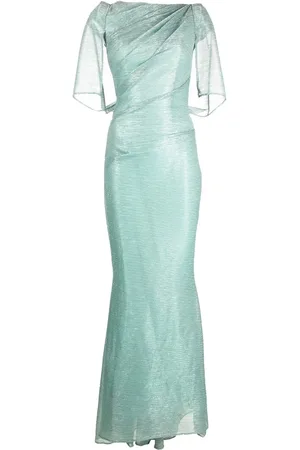 TALBOT RUNHOF Vestido de fiesta metalizado