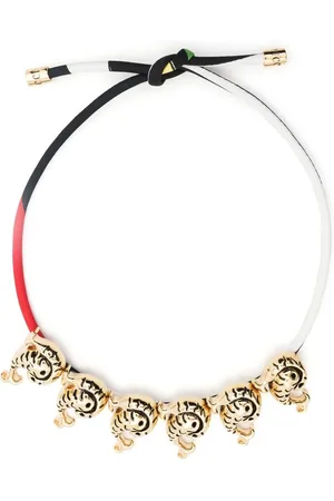 Puccini Collar con estampado P Marmo