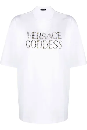 VERSACE Playera con estampado Goddess